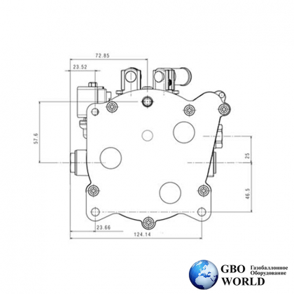 Редуктор OMVL CPR  110 KW