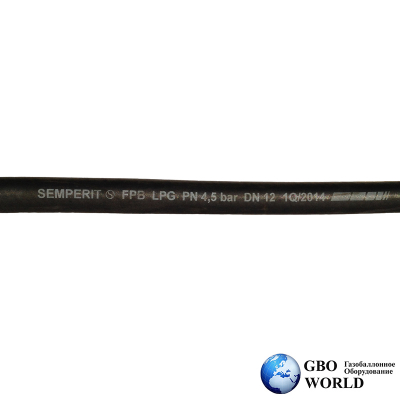 Газовый шланг  Semperit FPB 12мм 1 метр