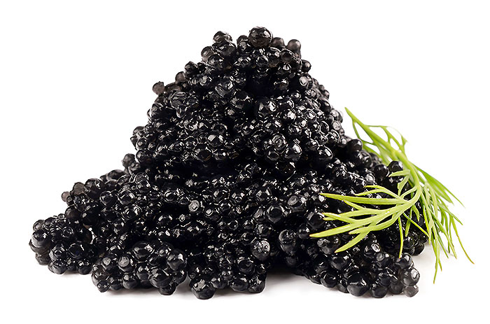 Чёрная икра – сбалансированный и питательный продукт, из приготовленных впрок яиц рыбы осетровых пород, таких как осётр ,стерлядь ,севрюга и белуга.
