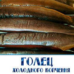 голец холодного копчения мелким оптом с рыбной базы в Подмосковье