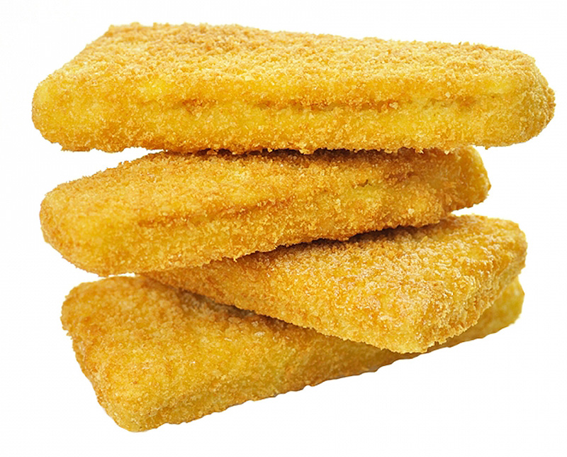 кальмар, сухари панировочные (мука пшеничная высший сорт, вода, декстроза), масло растительное, крахмал рисовый, крахмал картофельный, клетчатка пшеничная, лук сушеный, ароматизаторы, молоко сухое обезжиренное, яичный порошок, укроп сушеный, краситель натуральный-кукурма 