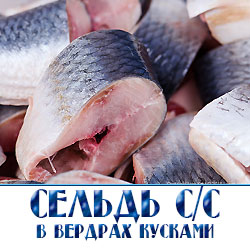 Сельдь слабосоленого посола в ведрах  потрашеная  нарезанная кусками по опетовым ценам с достакой по Московской области 