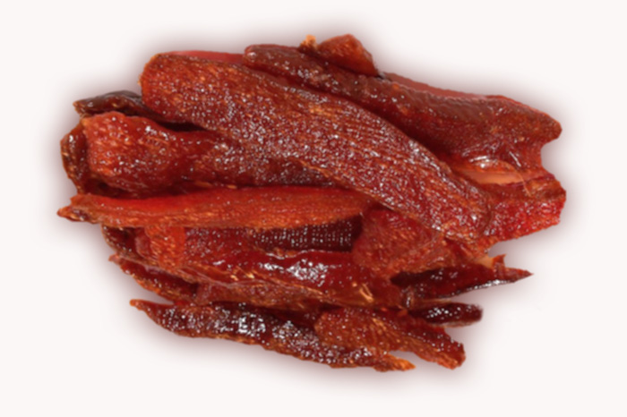 Вяленая икра лемонемы относится к сортам так называемой розовой икры (икра морских рыб). Икра лемонемы имеет более низкое содержание жиров и белков, чем икра лососевых и осетровых рыб, но по своим пищевым качествам она не уступает мясу рыбы.