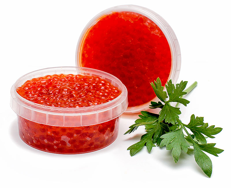 Икра красная на развес цена за кг в Московской области 