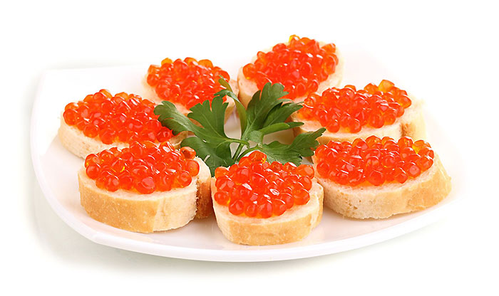 цена на красную икру в  Московской области 